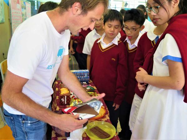 Celebrating Global Week on school campus