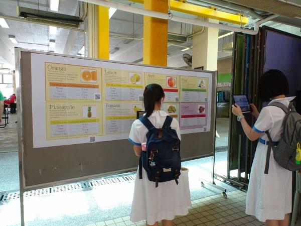 Healthy Eating Exhibition to cultivate students’ good eating habits