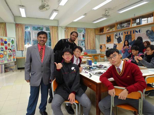 Displays & handcraft workshop were held in the Needlework Room on School Open Day