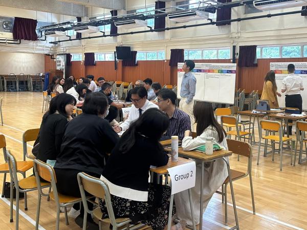 Evaluation of School Annual Plan in Staff Development 檢討學校周年計劃