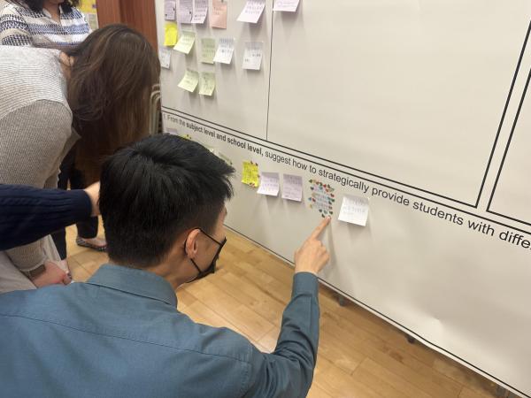 Feedback and suggestion related to School Annual Plan 老師回饋及提供意見擬訂學校周年計劃